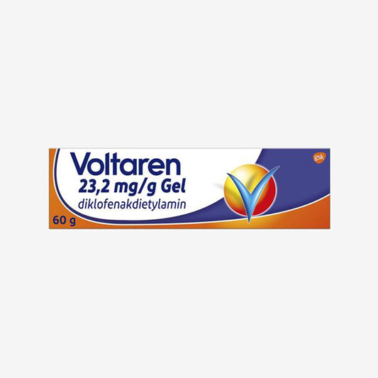 Voltaren gel 23,2 mg/g, 60 g tub